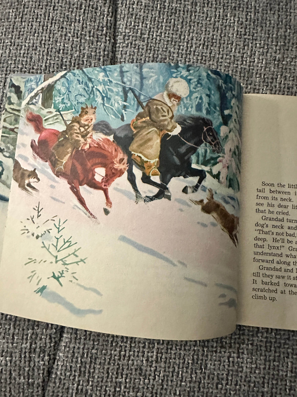 1965*1st* Hunting With Grandad - Chao Fu-hsing (Yang Yung-ching illustration) Foreign Language Press Peking - Honeyburn Books (UK)