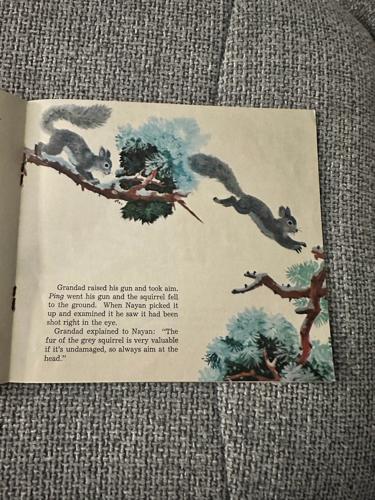 1965*1st* Hunting With Grandad - Chao Fu-hsing (Yang Yung-ching illustration) Foreign Language Press Peking - Honeyburn Books (UK)