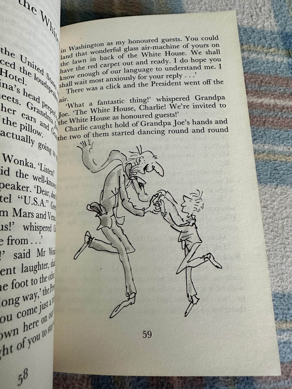 1995 Charlie & The Glass Elevator - Roald Dahl(Quentin Blake Illust) Puffin - Honeyburn Books (UK)