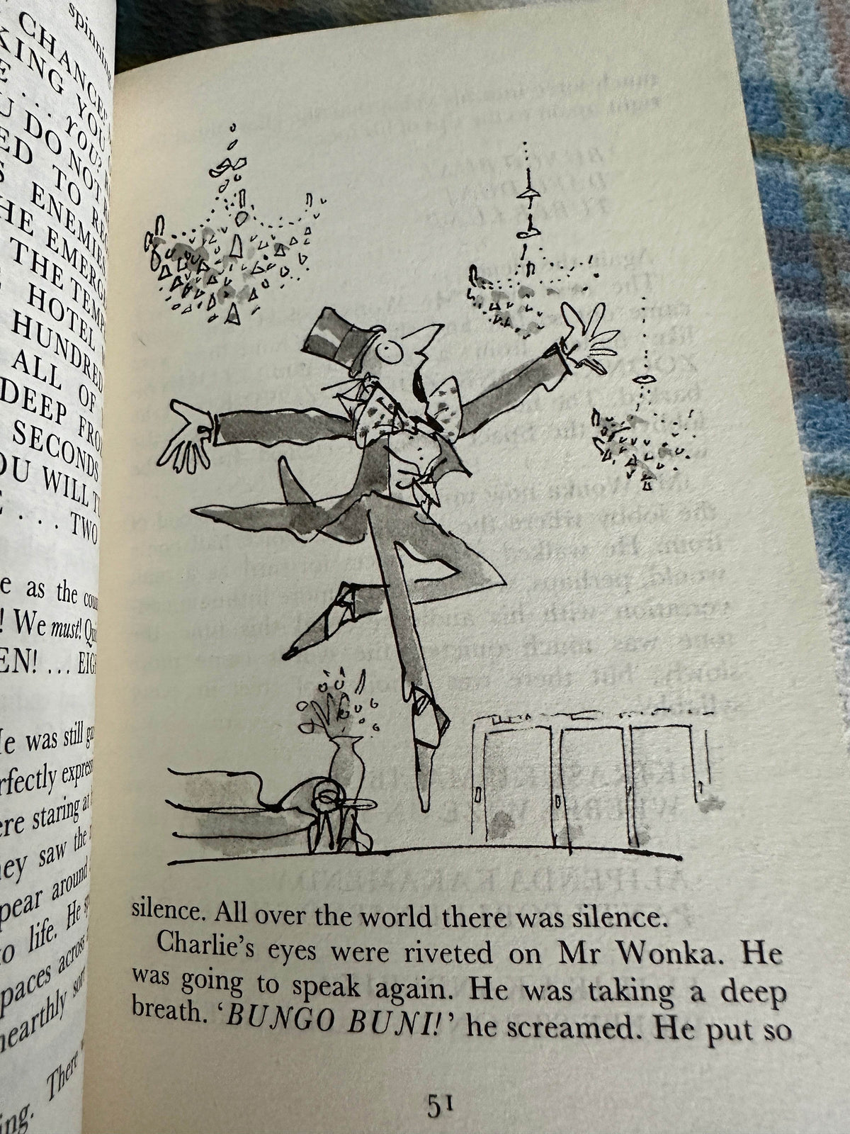 1995 Charlie & The Glass Elevator - Roald Dahl(Quentin Blake Illust) Puffin - Honeyburn Books (UK)