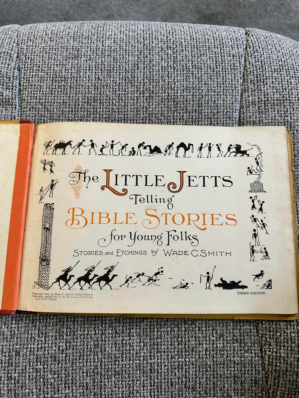 1916 The Little Jetts Telling Bible Stories For Young Folks - Wade C. Smith(C. Arthur Pearson Ltd) - Honeyburn Books (UK)