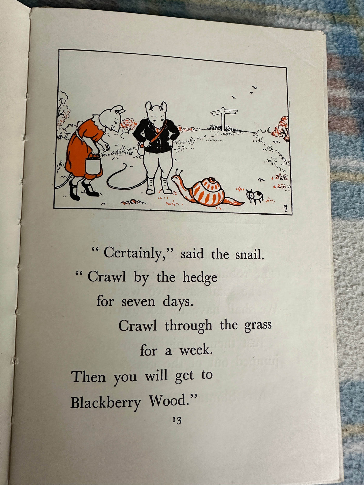 1961 Slimtail’s Picnic(Little Slimtails No4)Mary Chell & Dora Griffin (A. & C. Black Publishers) - Honeyburn Books (UK)