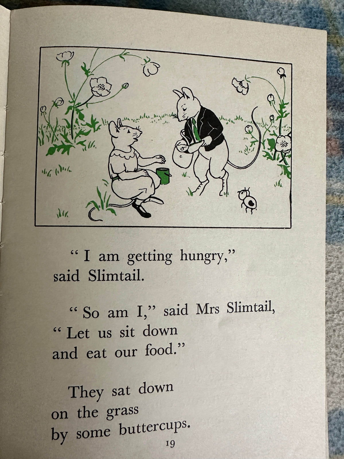 1961 Slimtail’s Picnic(Little Slimtails No4)Mary Chell & Dora Griffin (A. & C. Black Publishers) - Honeyburn Books (UK)
