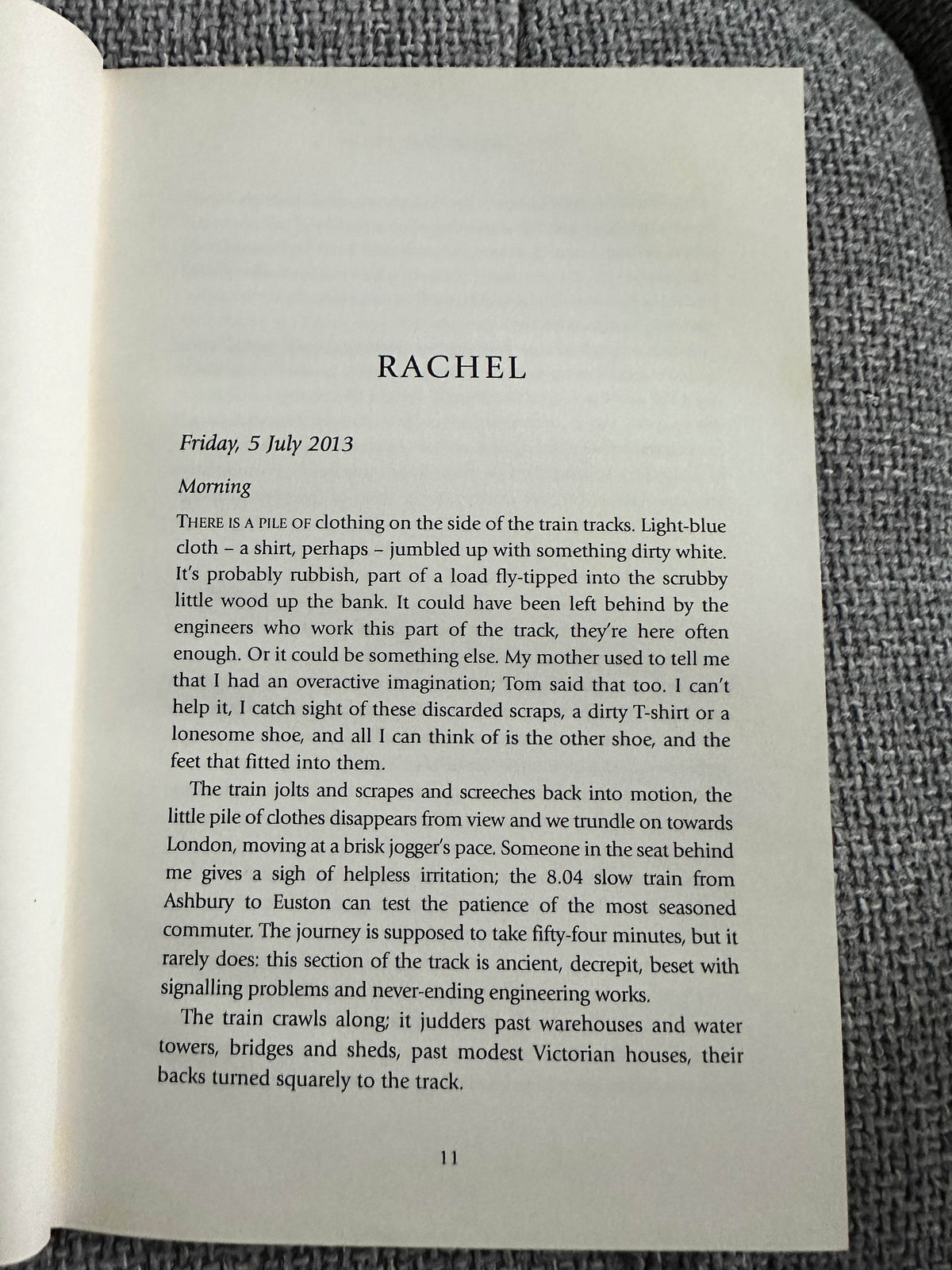 2015 The Girl On The Train - Paula Hawkins(Doubleday) - Honeyburn Books (UK)