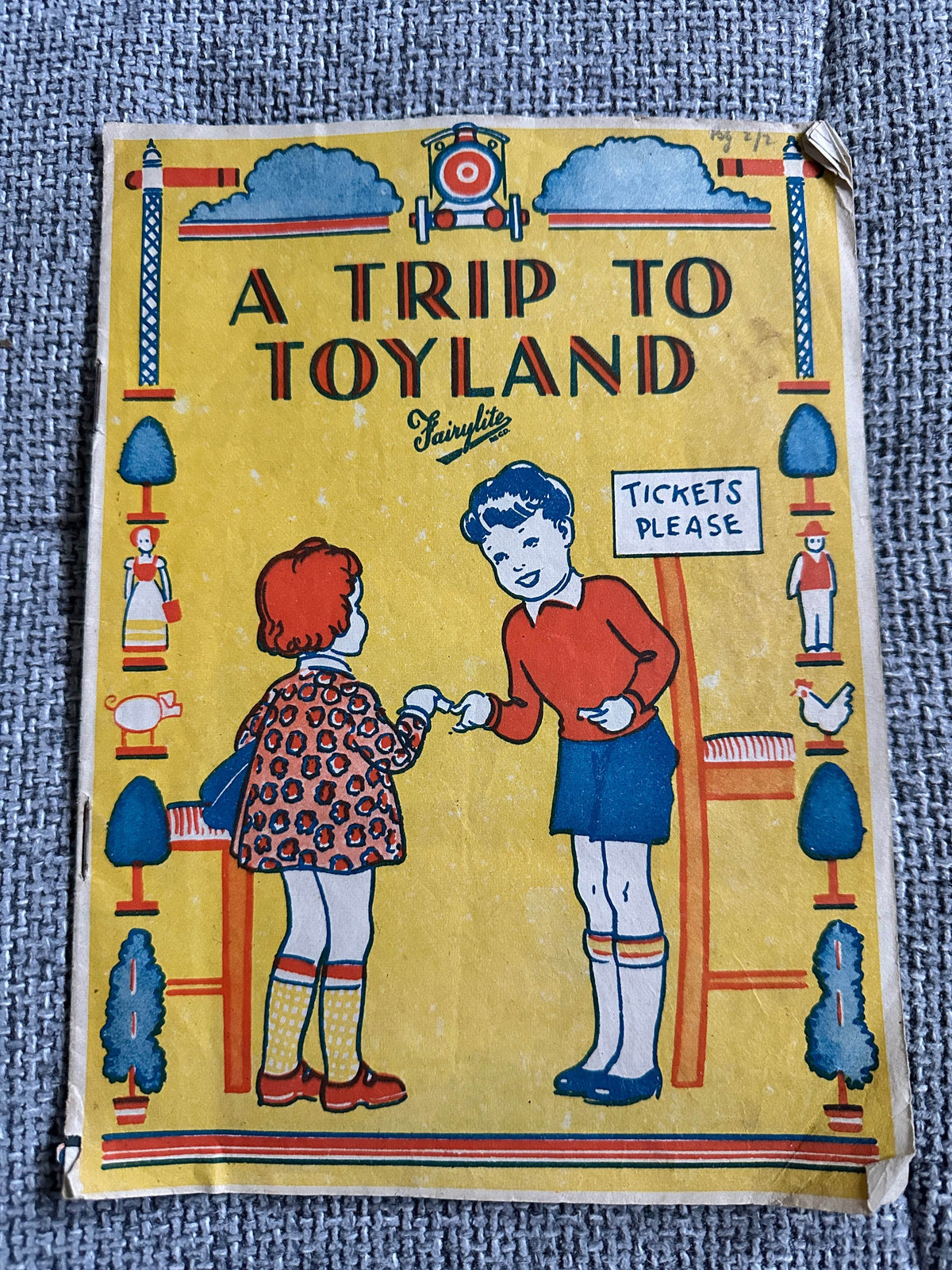 1940’s A Trip To Toyland (Fairylite Publisher) - Honeyburn Books (UK)