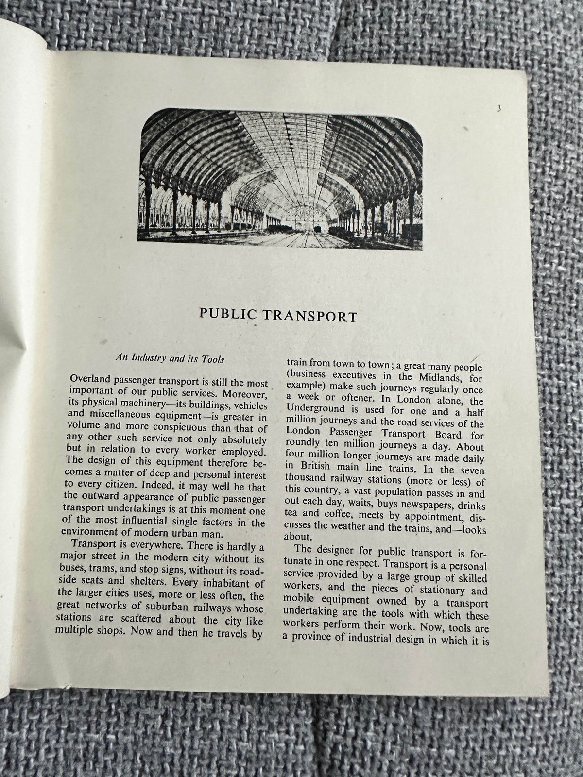 1949*1st* The Things We See no5- Public Transport - Christian Barman (Penguin Books) - Honeyburn Books (UK)
