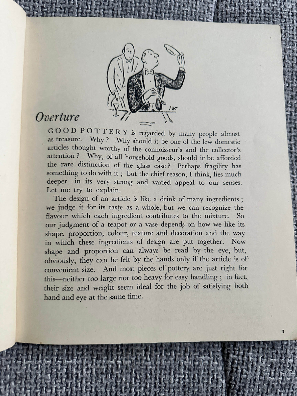 1947*1st*The Things We See no4 - Pottery & Glass - Bernard Hollowood (Penguin Books) - Honeyburn Books (UK)