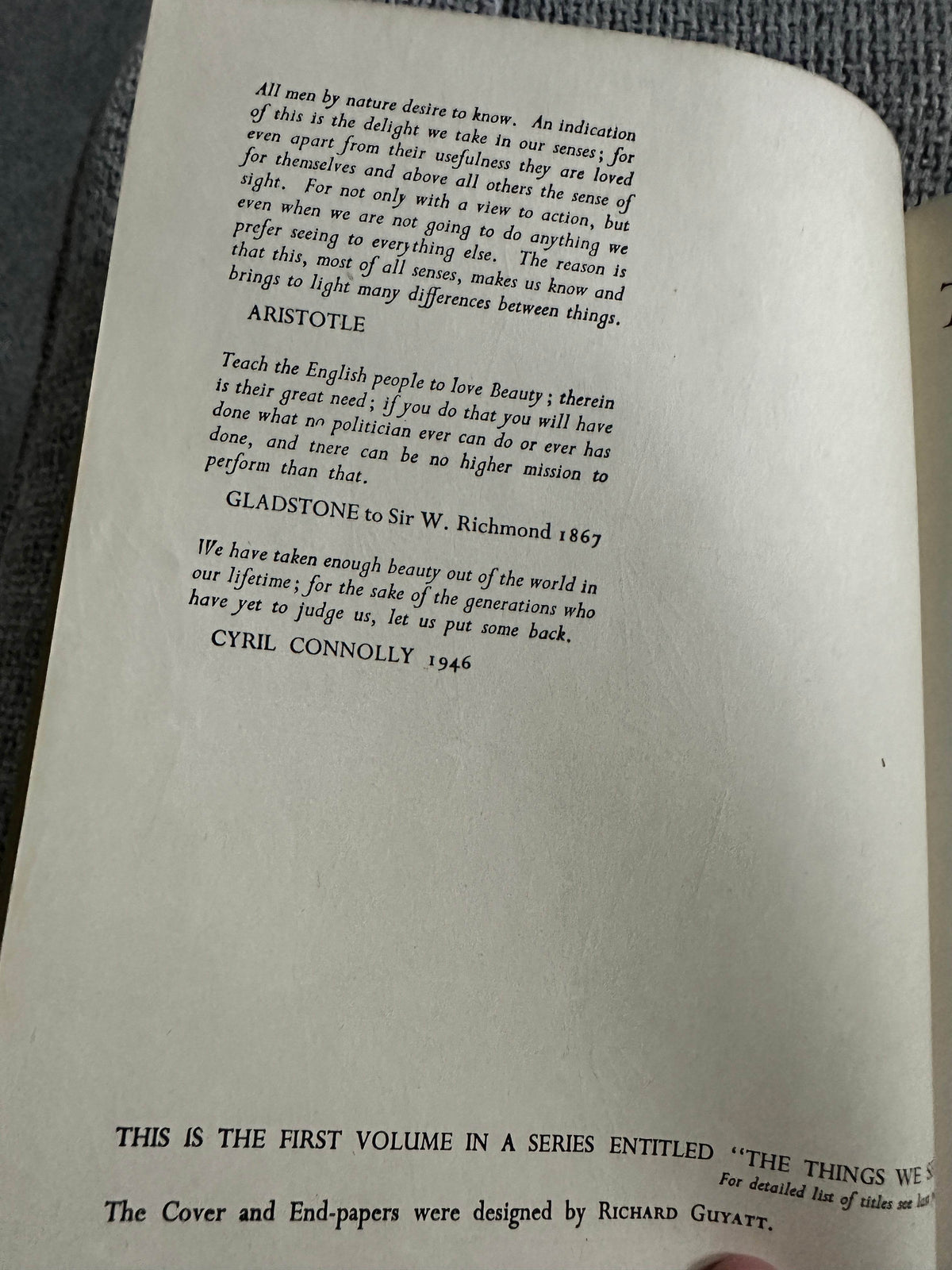 1946*1st* The Things We See - Indoors & Out - Alan Jarvis(Penguin Books) - Honeyburn Books (UK)