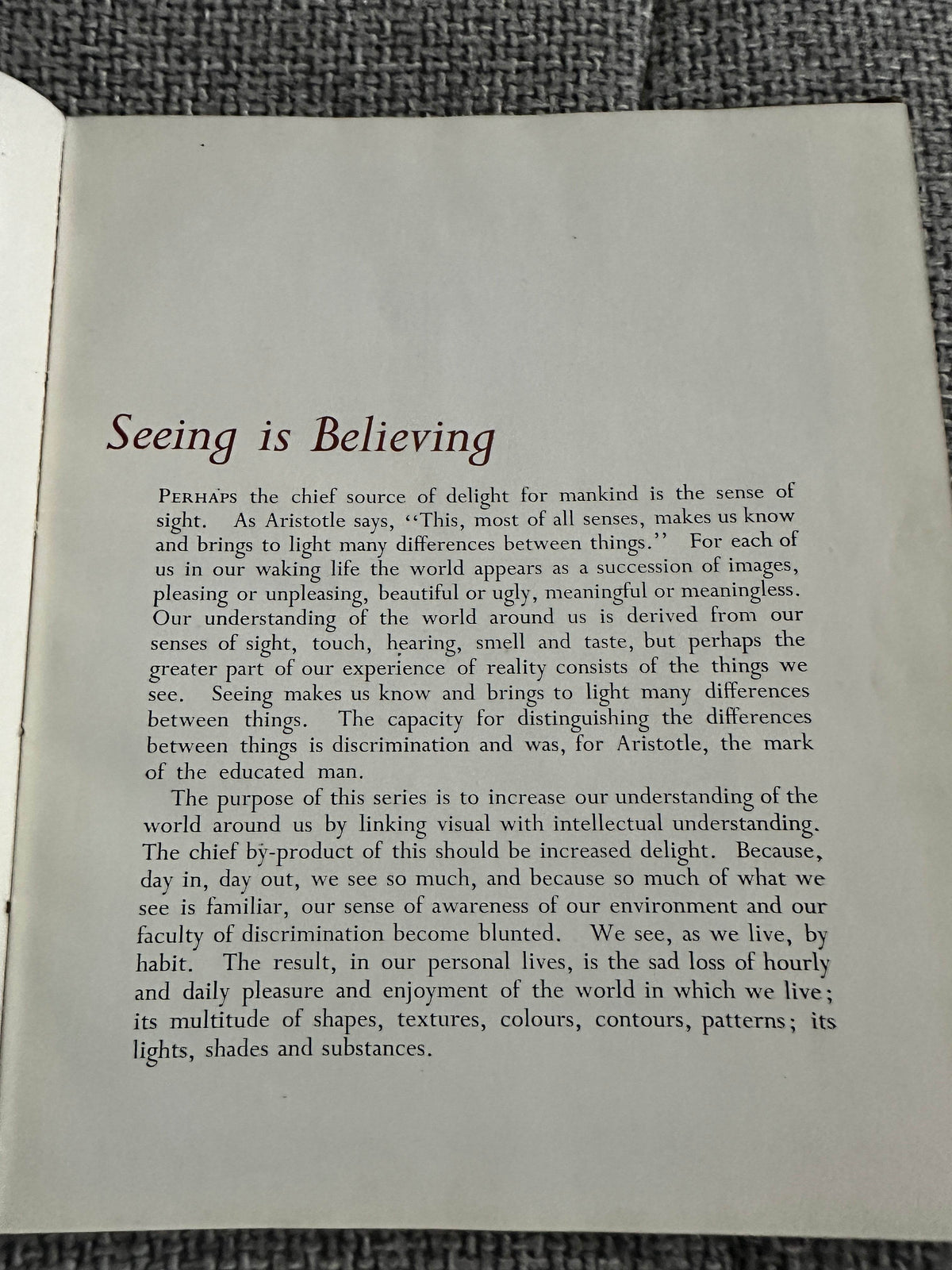 1946*1st* The Things We See - Indoors & Out - Alan Jarvis(Penguin Books) - Honeyburn Books (UK)
