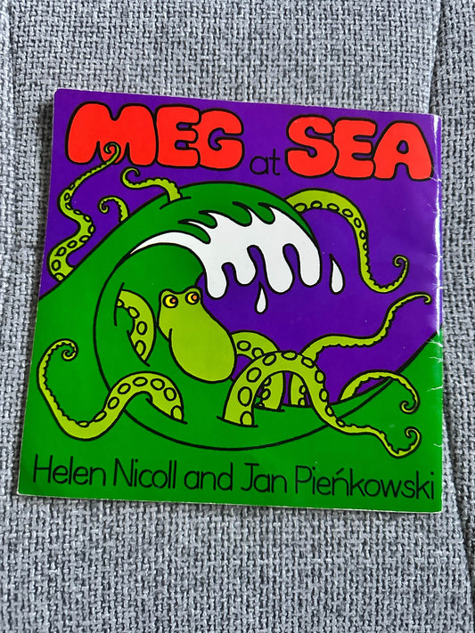 1984 Meg At Sea - Helen Nicoll & Jan Pieńkowski(Picture Puffin) - Honeyburn Books (UK)