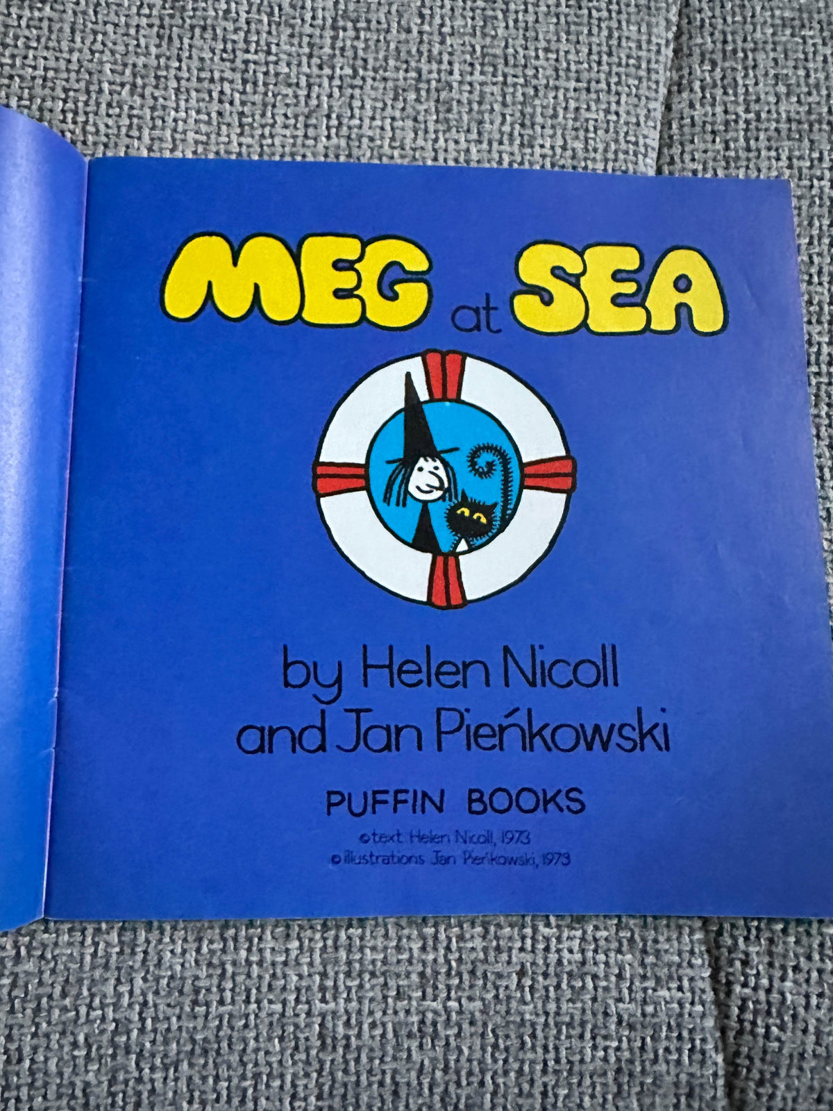 1984 Meg At Sea - Helen Nicoll & Jan Pieńkowski(Picture Puffin) - Honeyburn Books (UK)