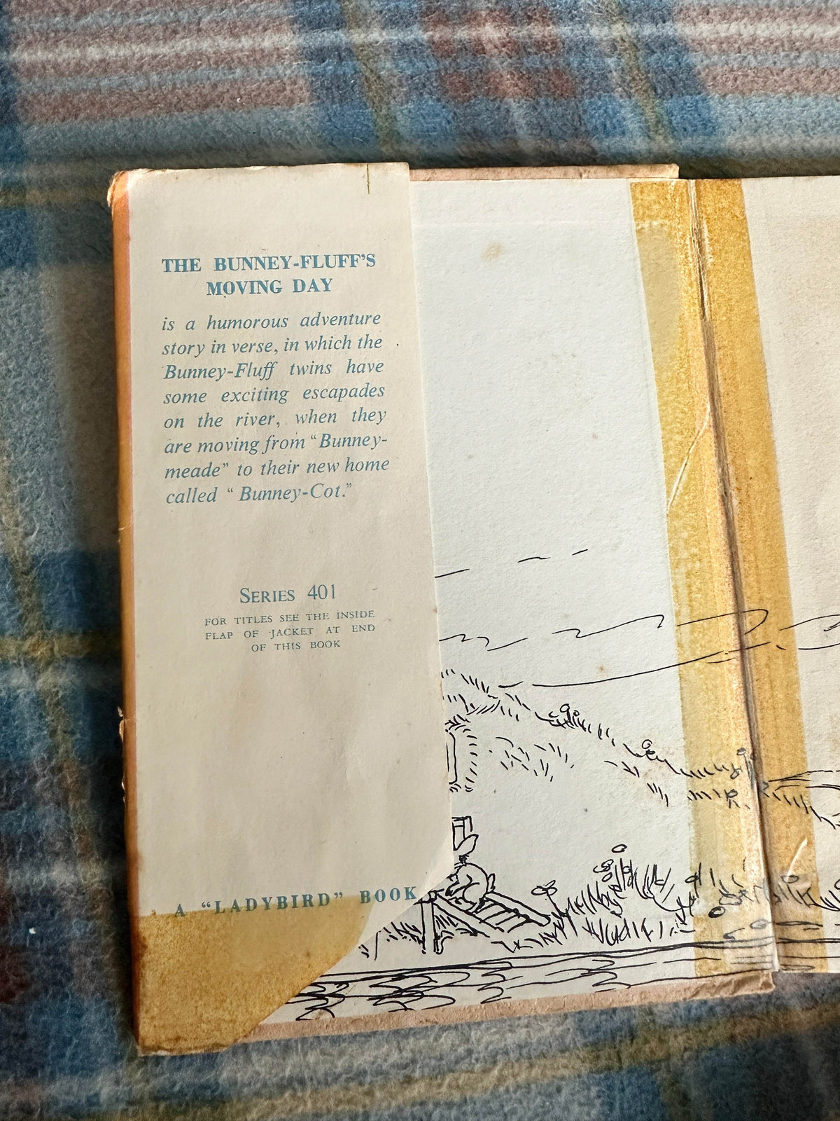 1950*1st* The Bunney-Fluffs Moving Day(Series 401 Ladybird)- A.J. MacGregor & W. Perring(Wills & Hepworth) - Honeyburn Books (UK)