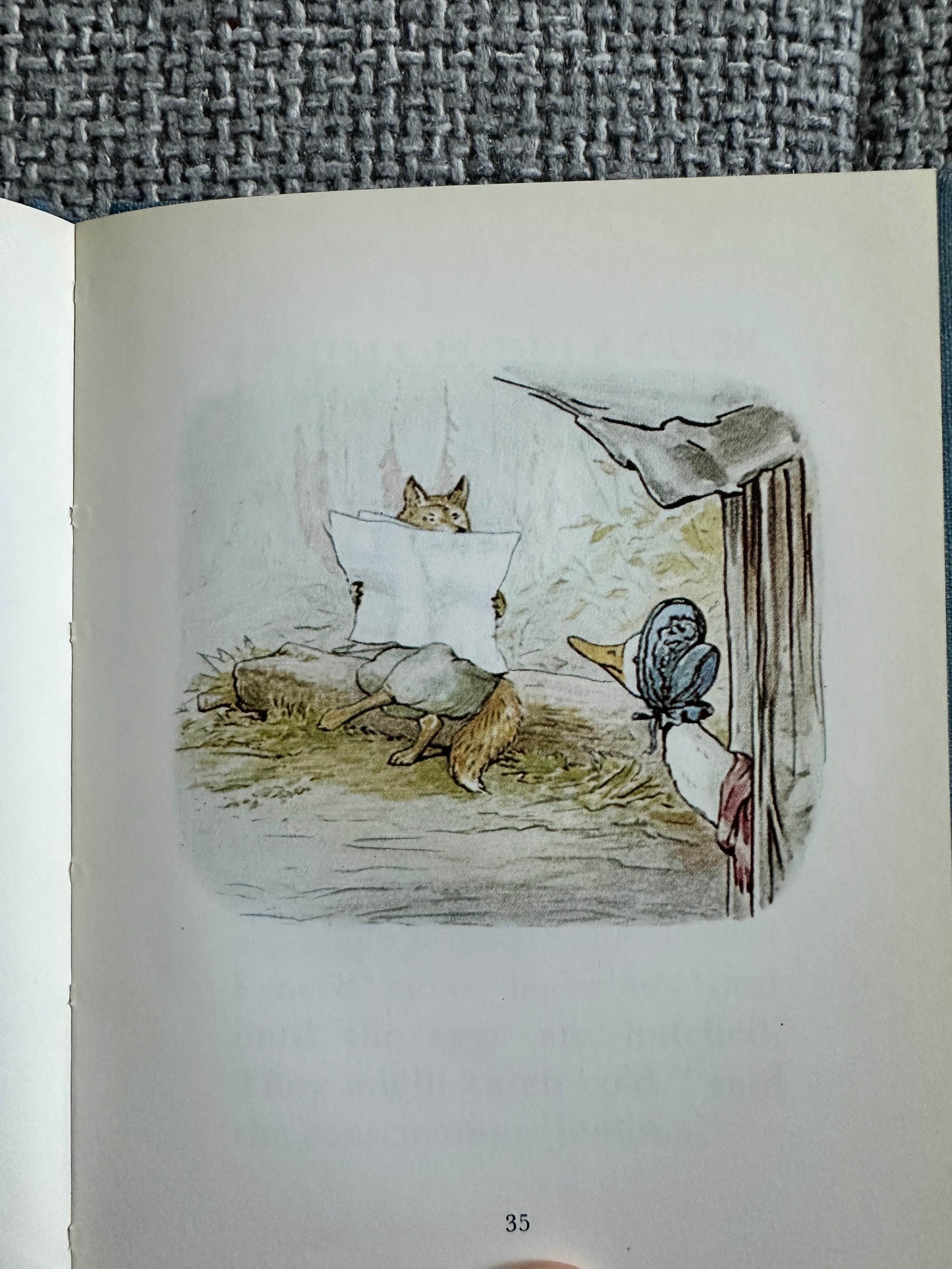 1984 The Tale Of Jemima Puddle-Duck - Beatrix Potter(Frederick Warne & Co Ltd) - Honeyburn Books (UK)