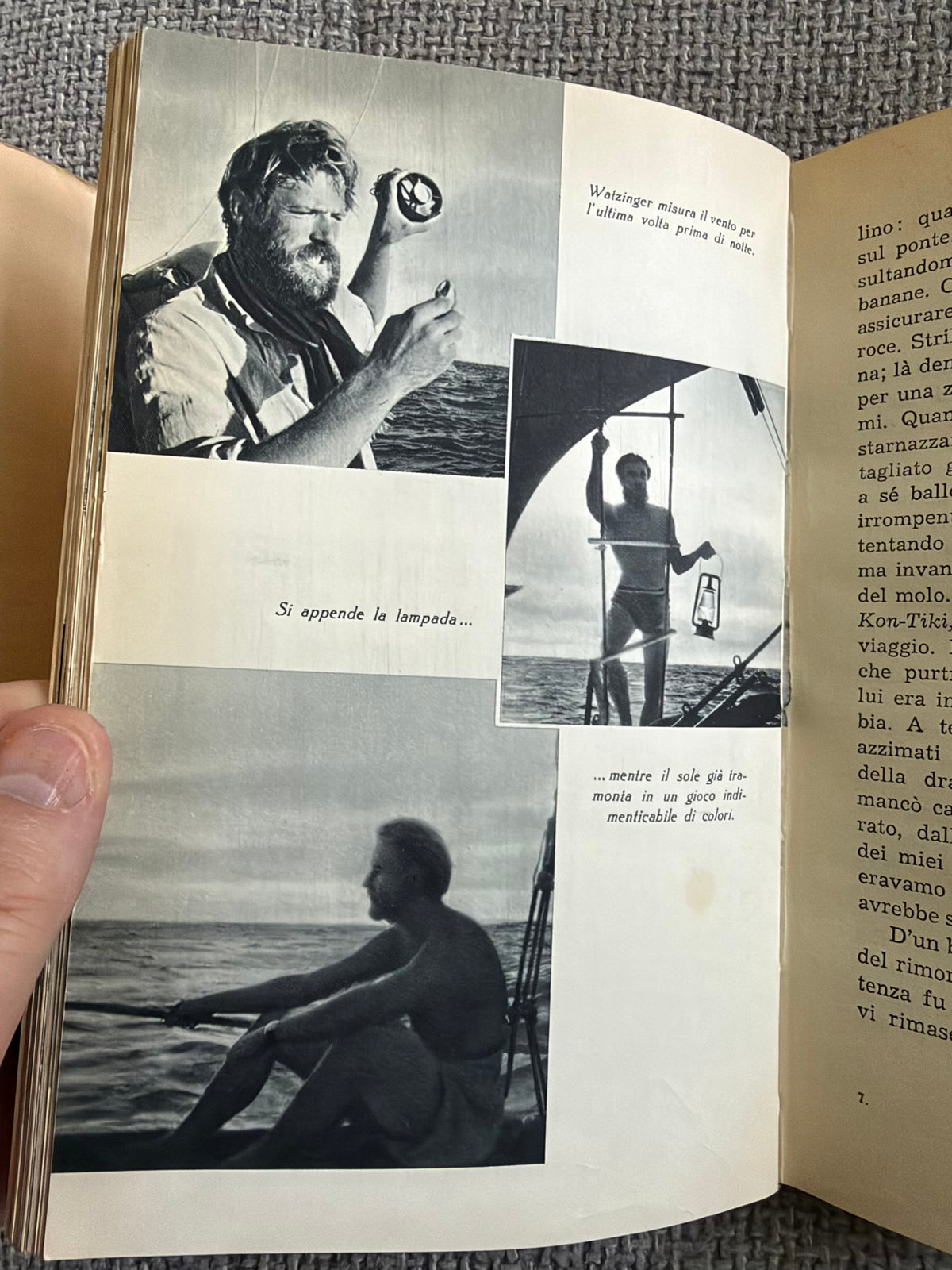 1952 Kon-Tiki - Thor Heyerdahl (Italian language version) Aldo Martello