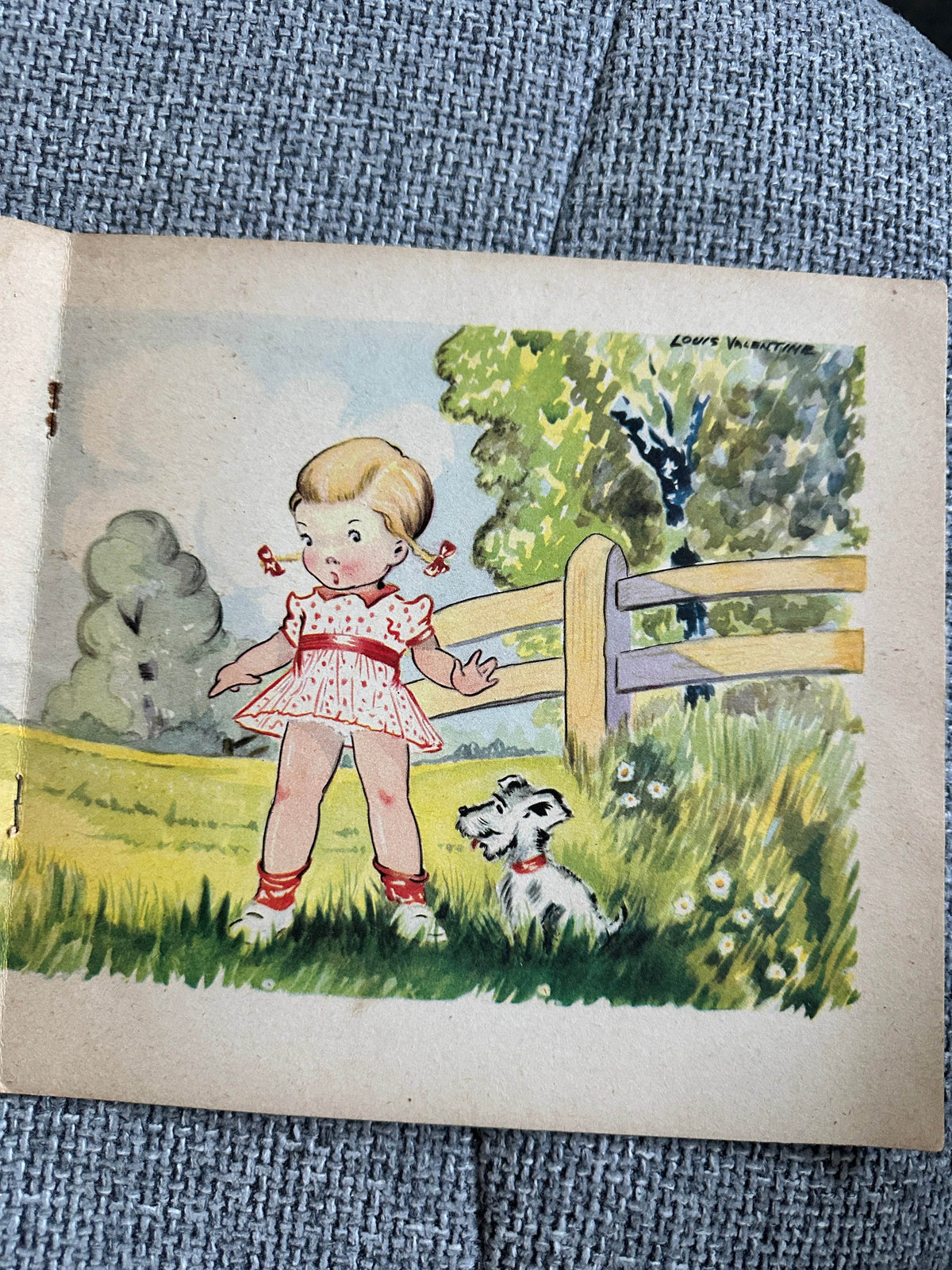 1950’s The Rabbit Who Lost His Way - Louis Valentine(Dean & Son Ltd) - Honeyburn Books (UK)