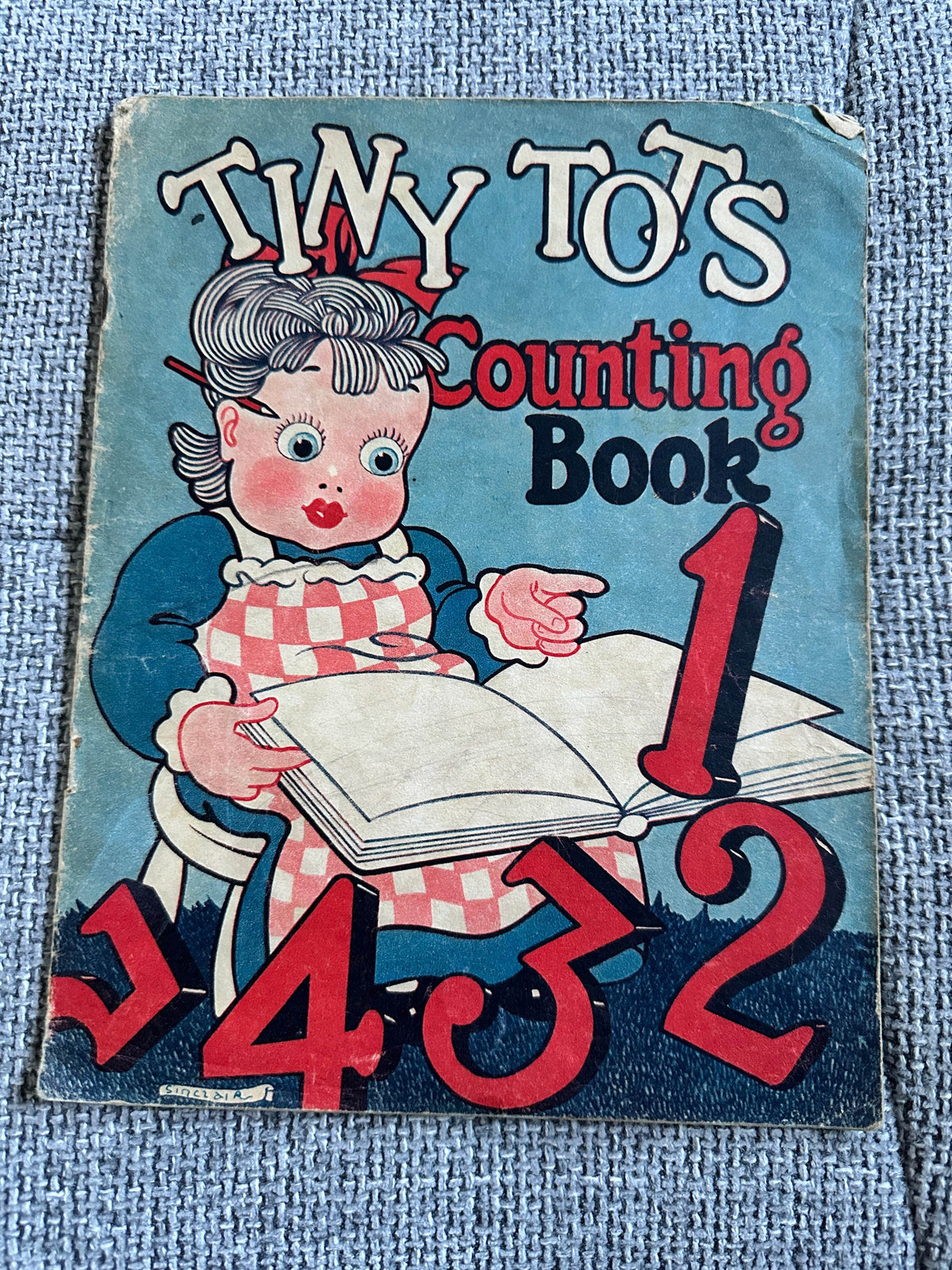1930’s Tiny Tots Counting Book(John F. Shaw & Co Ltd) - Honeyburn Books (UK)