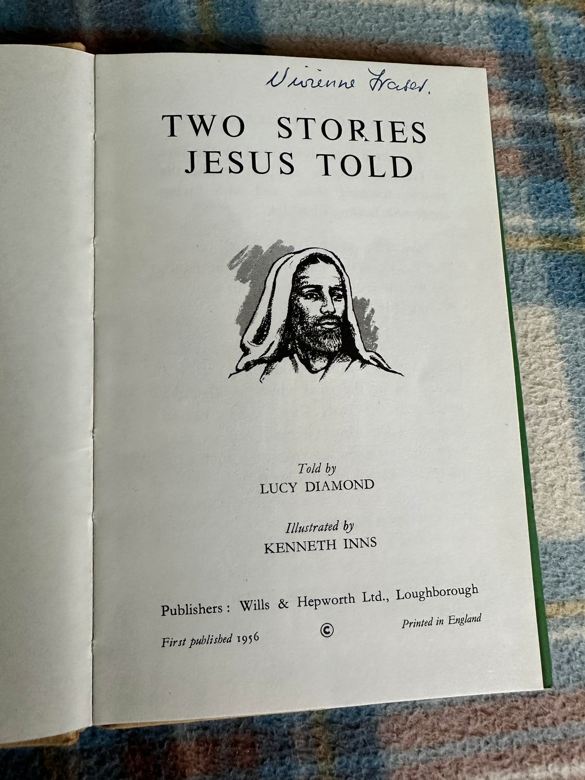 1956 Two Stories Jesus Told(Series 522 Ladybird) Lucy Diamond(Illust Kenneth Innes) Wills & Hepworth - Honeyburn Books (UK)