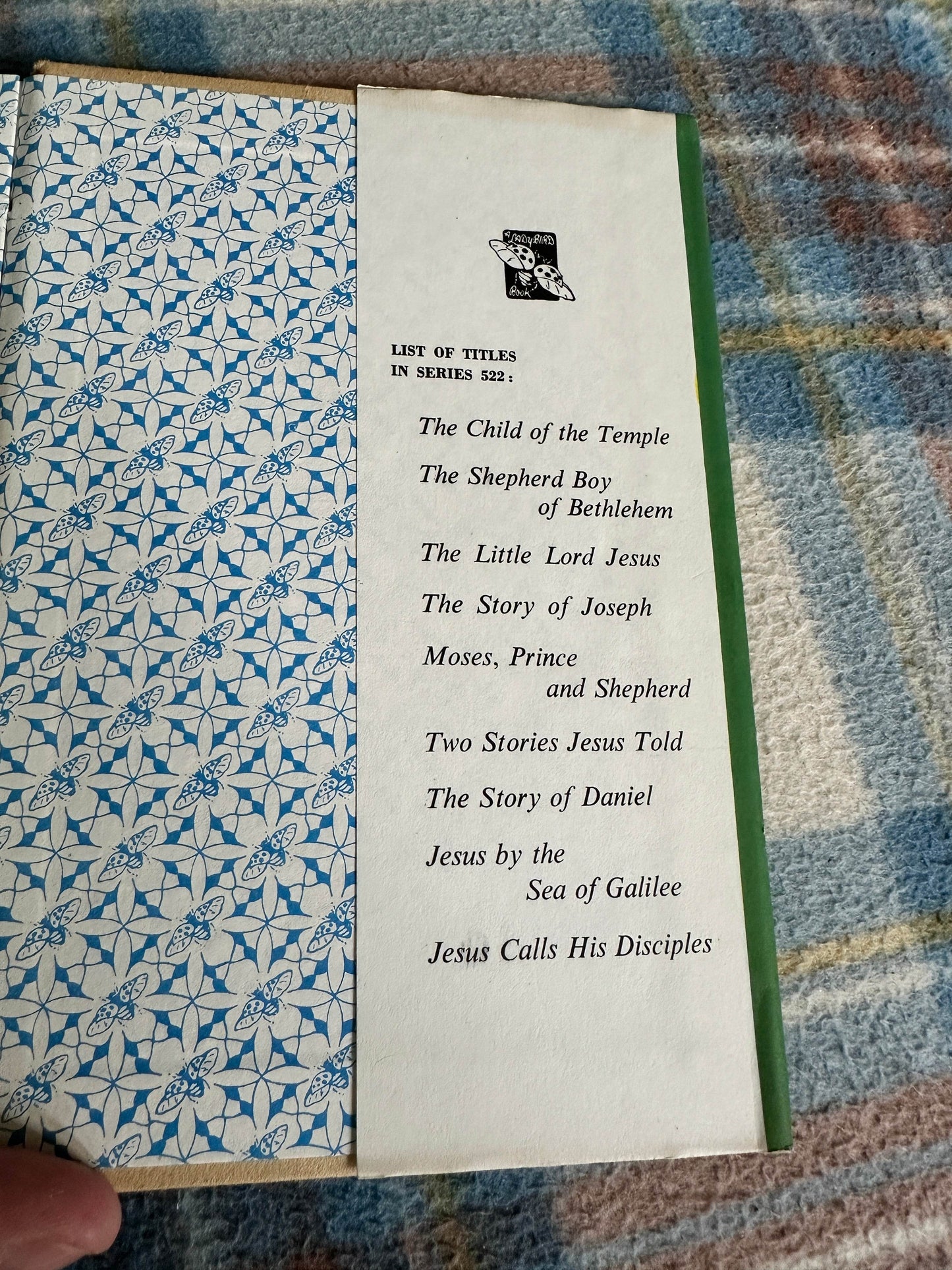1956 Two Stories Jesus Told(Series 522 Ladybird) Lucy Diamond(Illust Kenneth Innes) Wills & Hepworth - Honeyburn Books (UK)