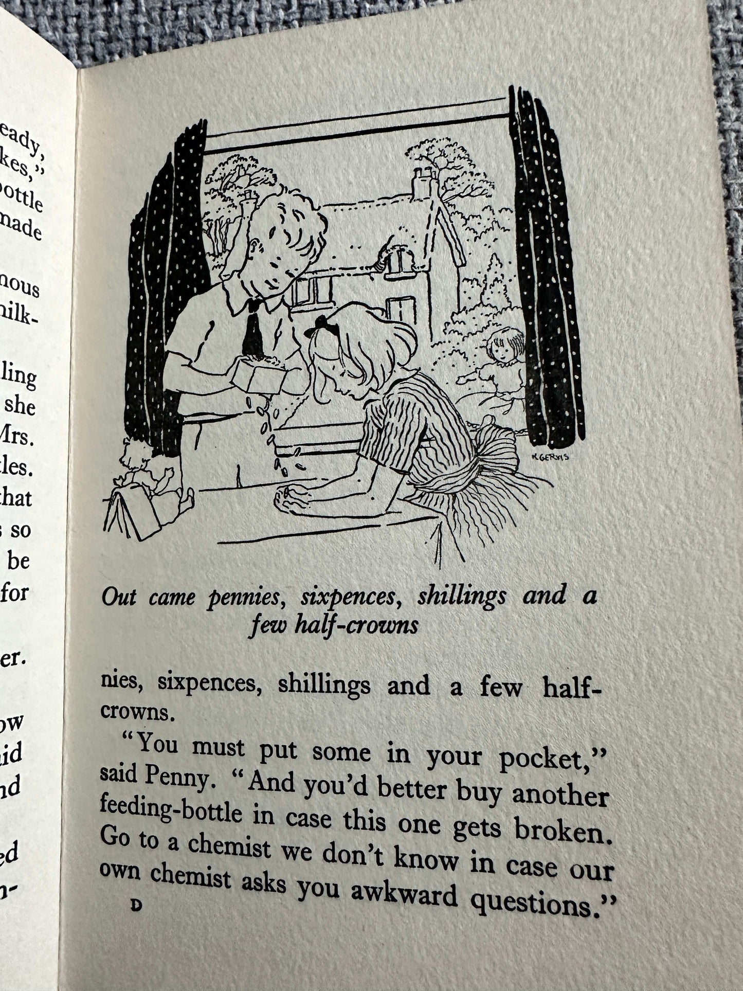 1960 The Very Big Secret - Enid Blyton (Ruth Gervis Illust) Lutterworth Press
