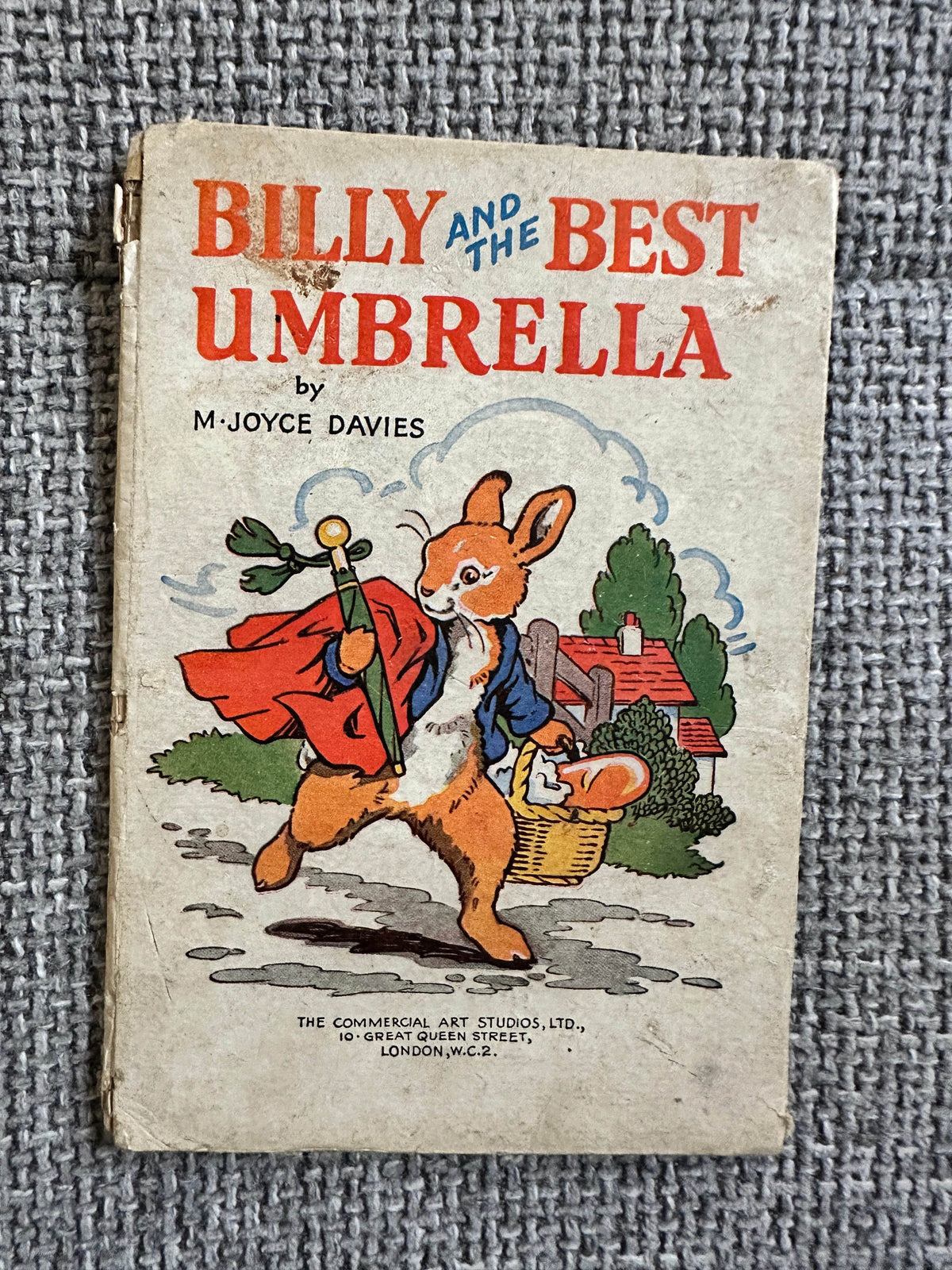 1944*1st* Billy & The Best Umbrella - M. Joyce Davies(The Commercial Arts Studio Ltd) - Honeyburn Books (UK)