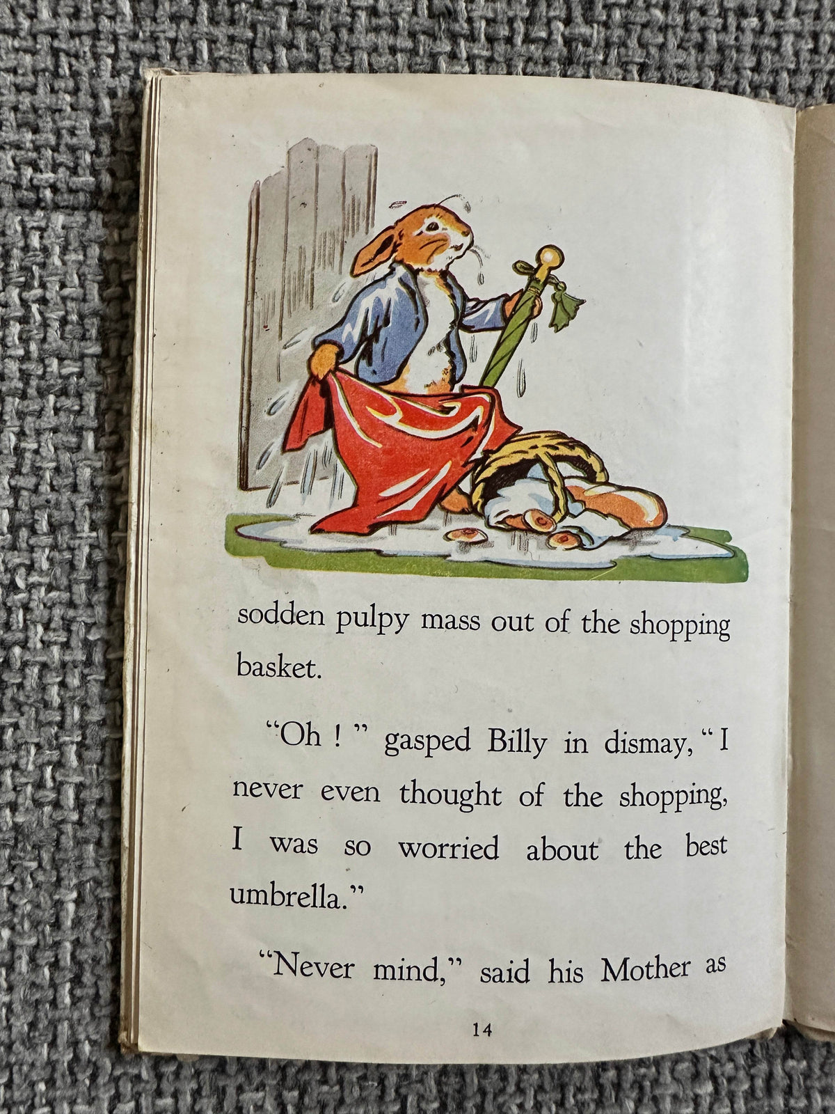 1944*1st* Billy & The Best Umbrella - M. Joyce Davies(The Commercial Arts Studio Ltd) - Honeyburn Books (UK)