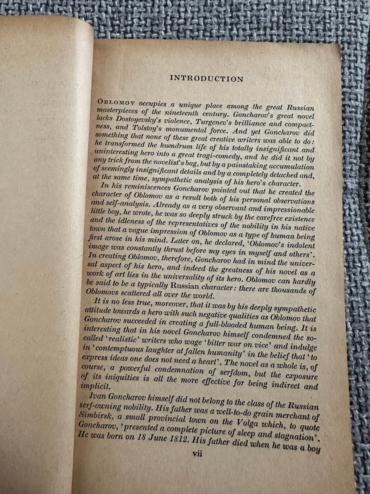 1954*1st* Goncharov Oblomov - David Magarshack(The Penguin Classics) - Honeyburn Books (UK)