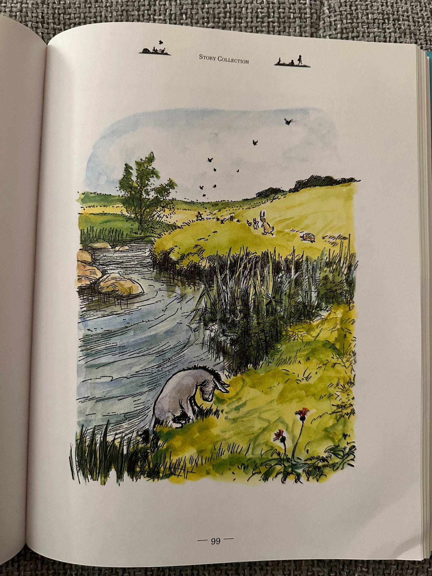 2018 Winnie-The-Pooh Story Collection - A. A. Milne (E. H. Shepard illustrates) Egmont - Honeyburn Books (UK)