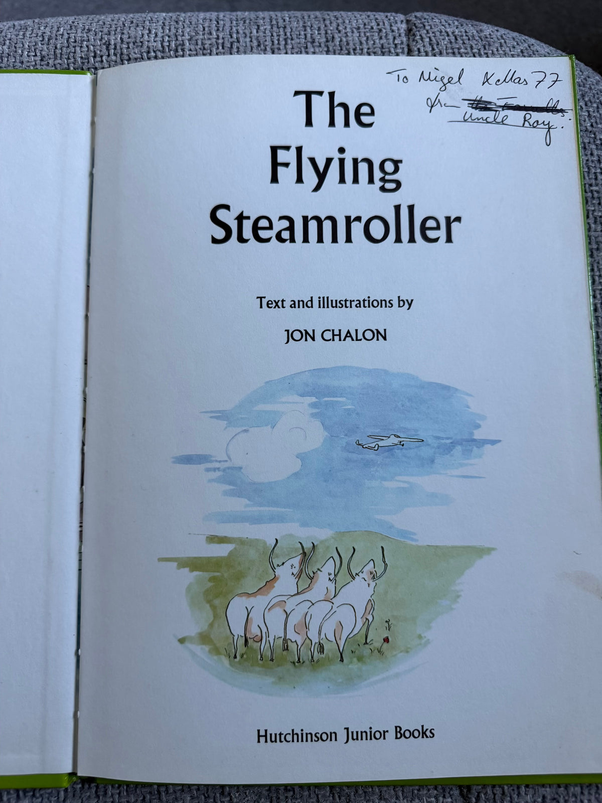 1973 The Flying Steamroller - Jon Chalon (Hutchinson’s)