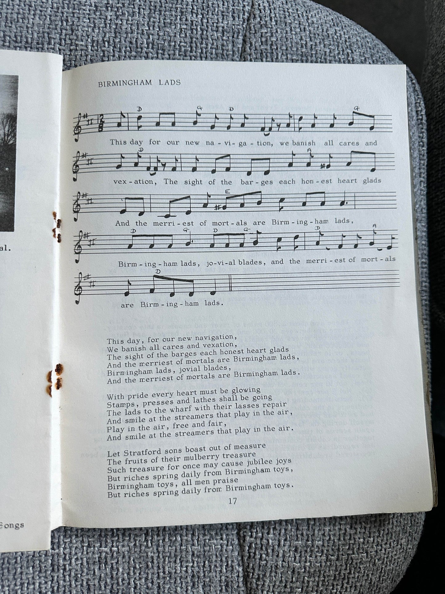 1974 Canal Songs - Kate & Jon Raven(Broadside Records Publisher) - Honeyburn Books (UK)