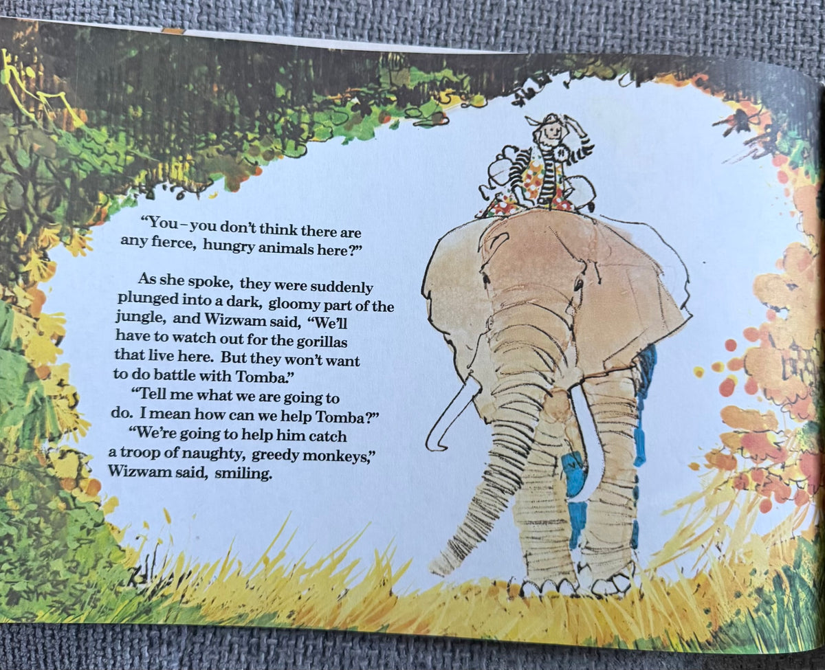 1975 Wizwam & I In Africa - Jane Carruth (Cab Richardson illust) Personal Books