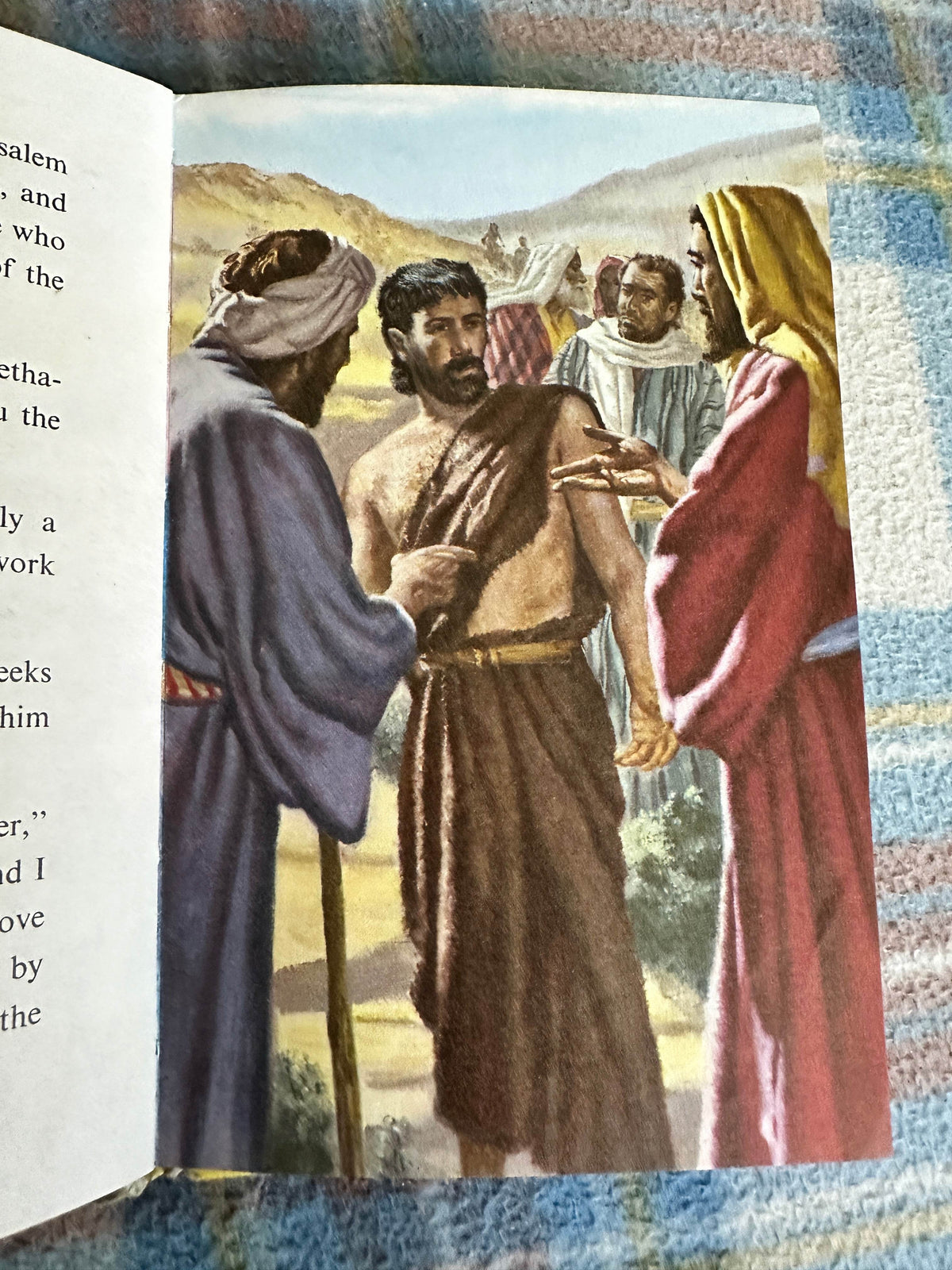 1970’s Jesus Calls His Disciples(Series 522) Lucy Diamond(Kenneth Inns Illust) Wills & Hepworth - Honeyburn Books (UK)