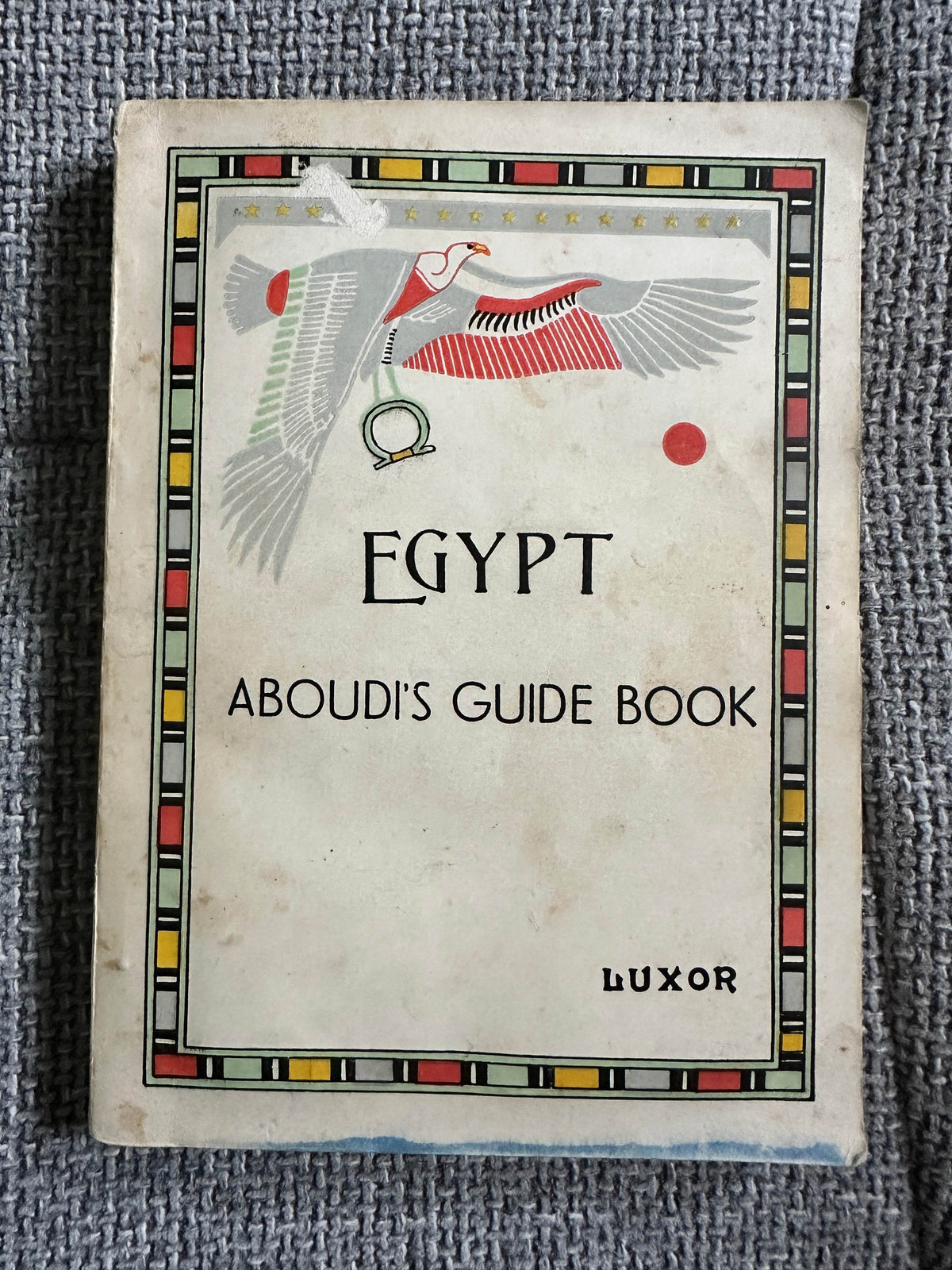 1976 Aboudi’s Guide Book (Egypt) - Honeyburn Books (UK)