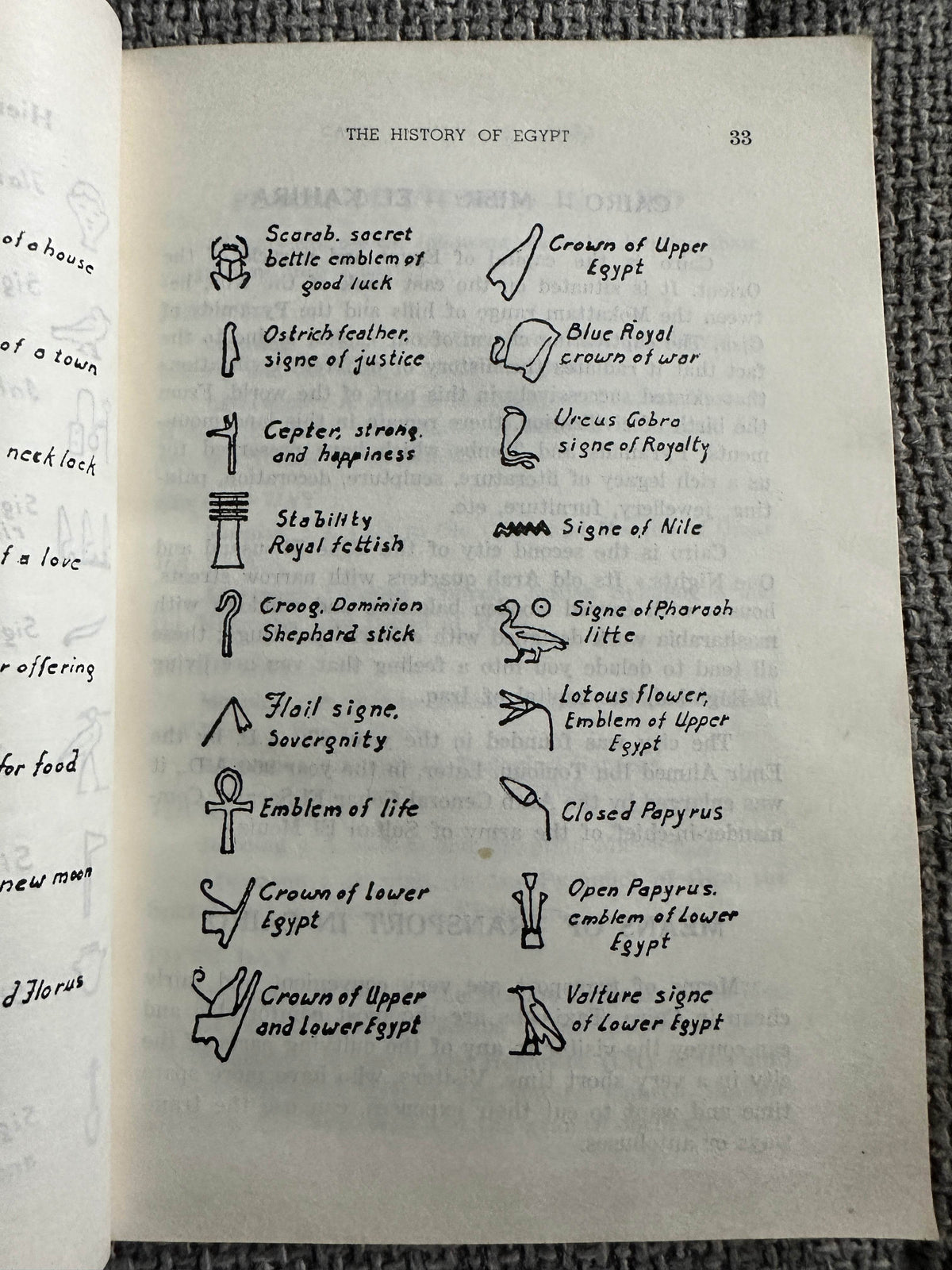 1976 Aboudi’s Guide Book (Egypt) - Honeyburn Books (UK)