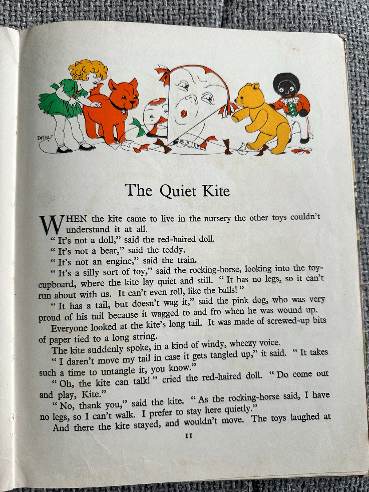 1954 Enid Blyton’s Daffodil Story Book - Enid Blyton (Grace Lodge Illust) Latimer House.