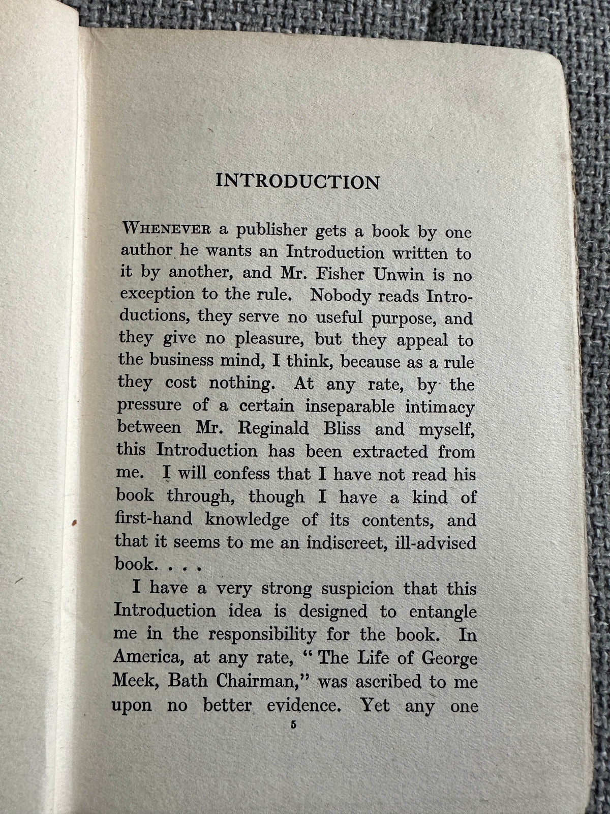 1920 Boon, The Mind Of The Race, The Wild Asses Of The Devil & The Last Trump - H. G. Wells(T. Fisher Unwin Ltd) - Honeyburn Books (UK)
