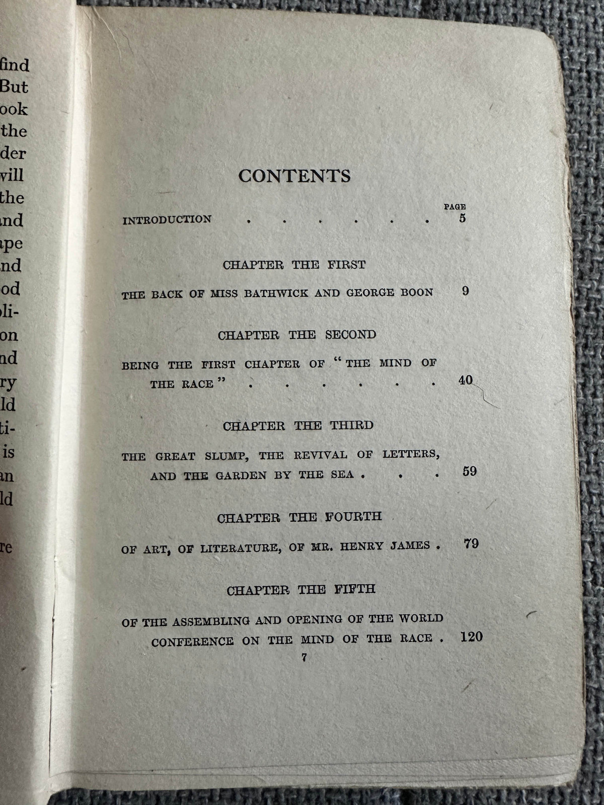 1920 Boon, The Mind Of The Race, The Wild Asses Of The Devil & The Last Trump - H. G. Wells(T. Fisher Unwin Ltd) - Honeyburn Books (UK)