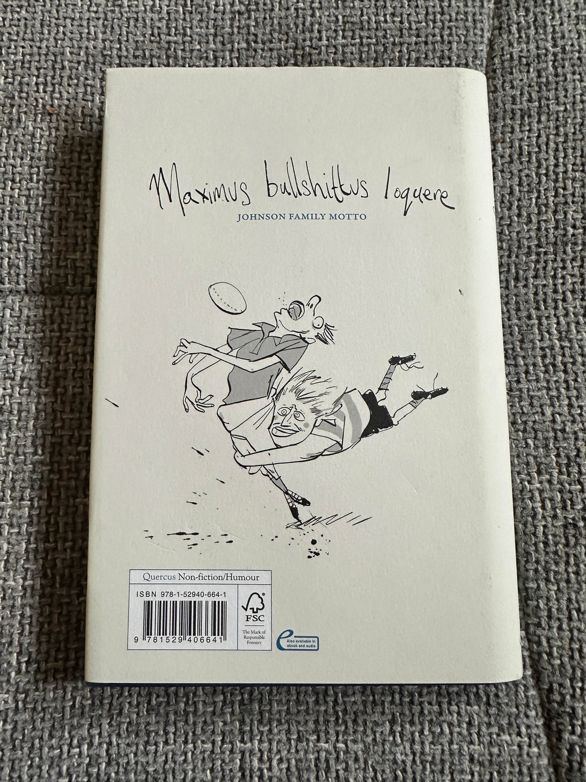 2019 The Unofficial Secret Diary Of Boris Johnson- Lucien Young(Quercus) - Honeyburn Books (UK)