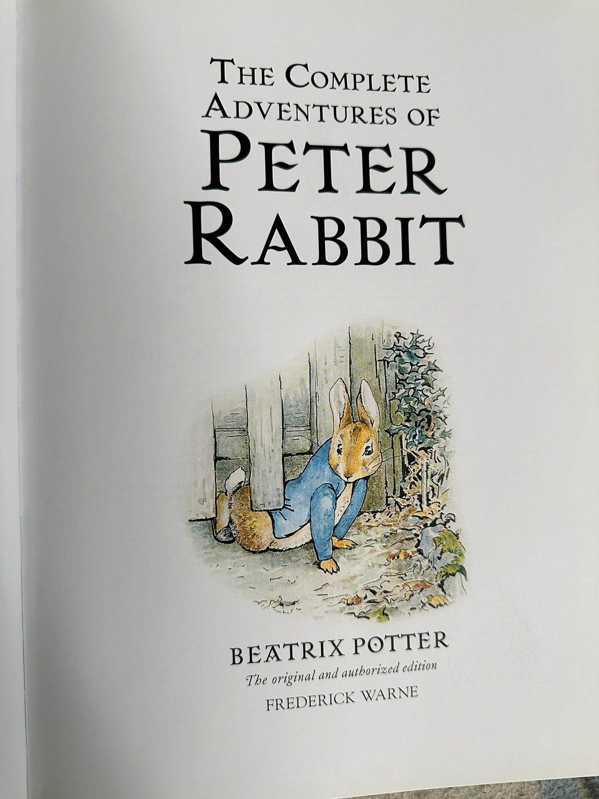2003 The Complete Adventures Of Peter Rabbit - Beatrix Potter(Frederick Warne & Co Ltd) - Honeyburn Books (UK)