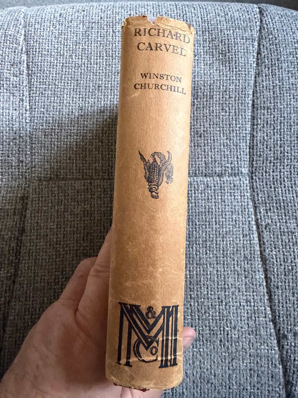 1935 Richard Carvel - Winston Churchill (MacMillan & Co Ltd)