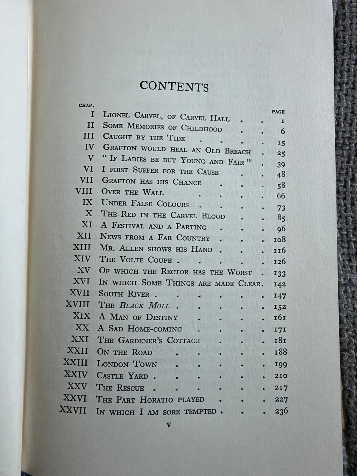 1935 Richard Carvel - Winston Churchill (MacMillan & Co Ltd)