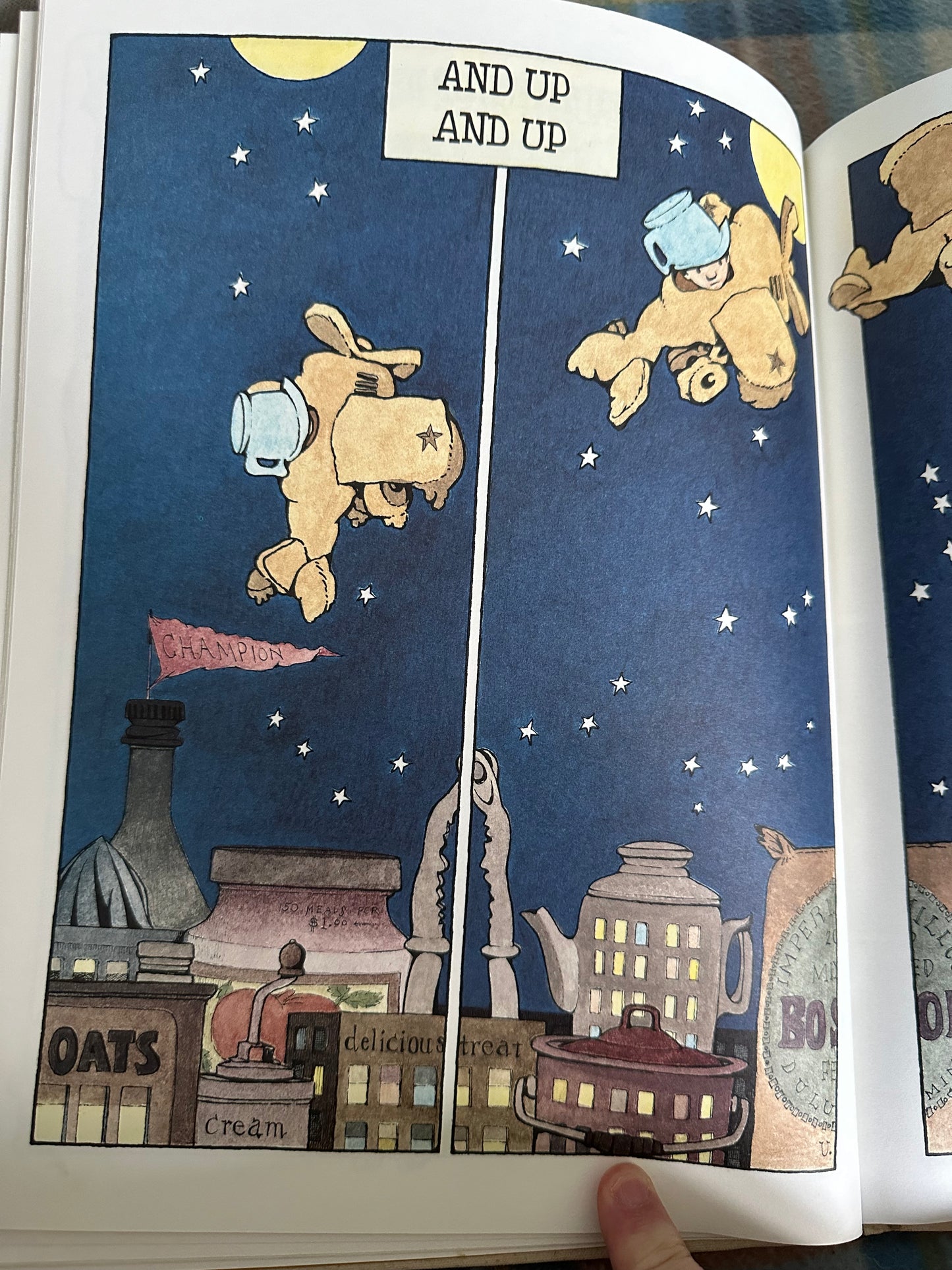 1995 In The Night Kitchen - Maurice Sendak(Harper Collins Publishers) 25th Anniversary edition - Honeyburn Books (UK)