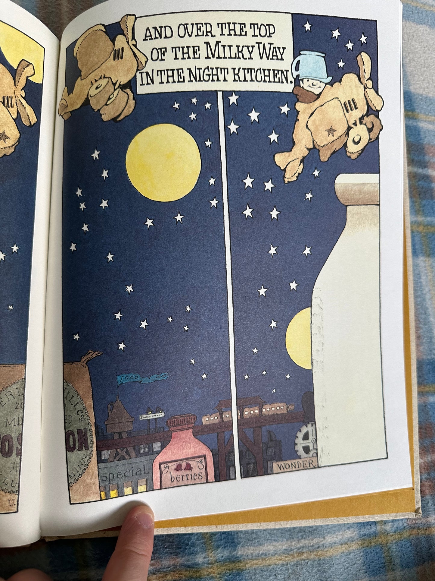1995 In The Night Kitchen - Maurice Sendak(Harper Collins Publishers) 25th Anniversary edition - Honeyburn Books (UK)