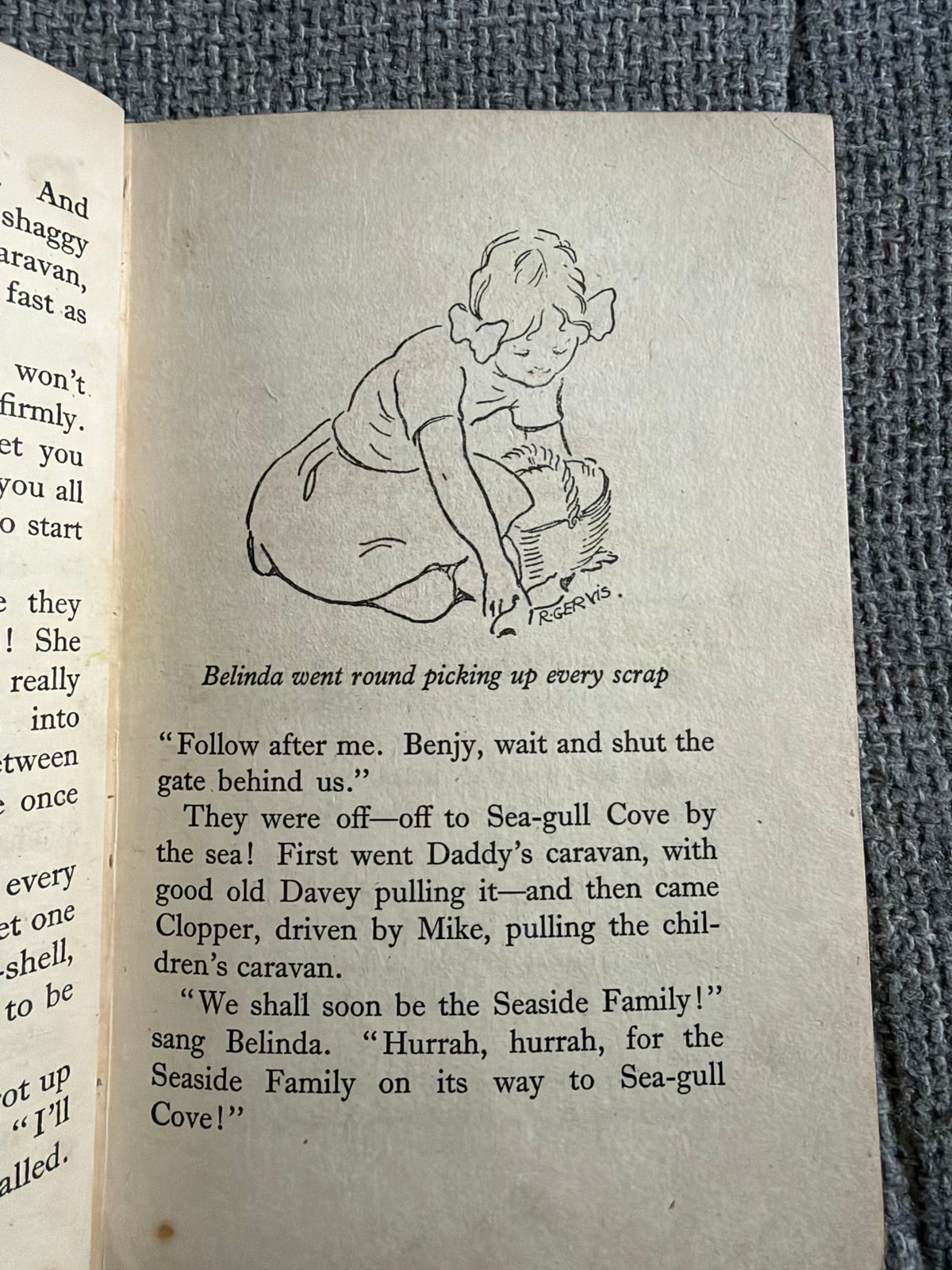 1950*1st* The Seaside Family - Enid Blyton (Ruth Gervis illust) Lutterworth Press