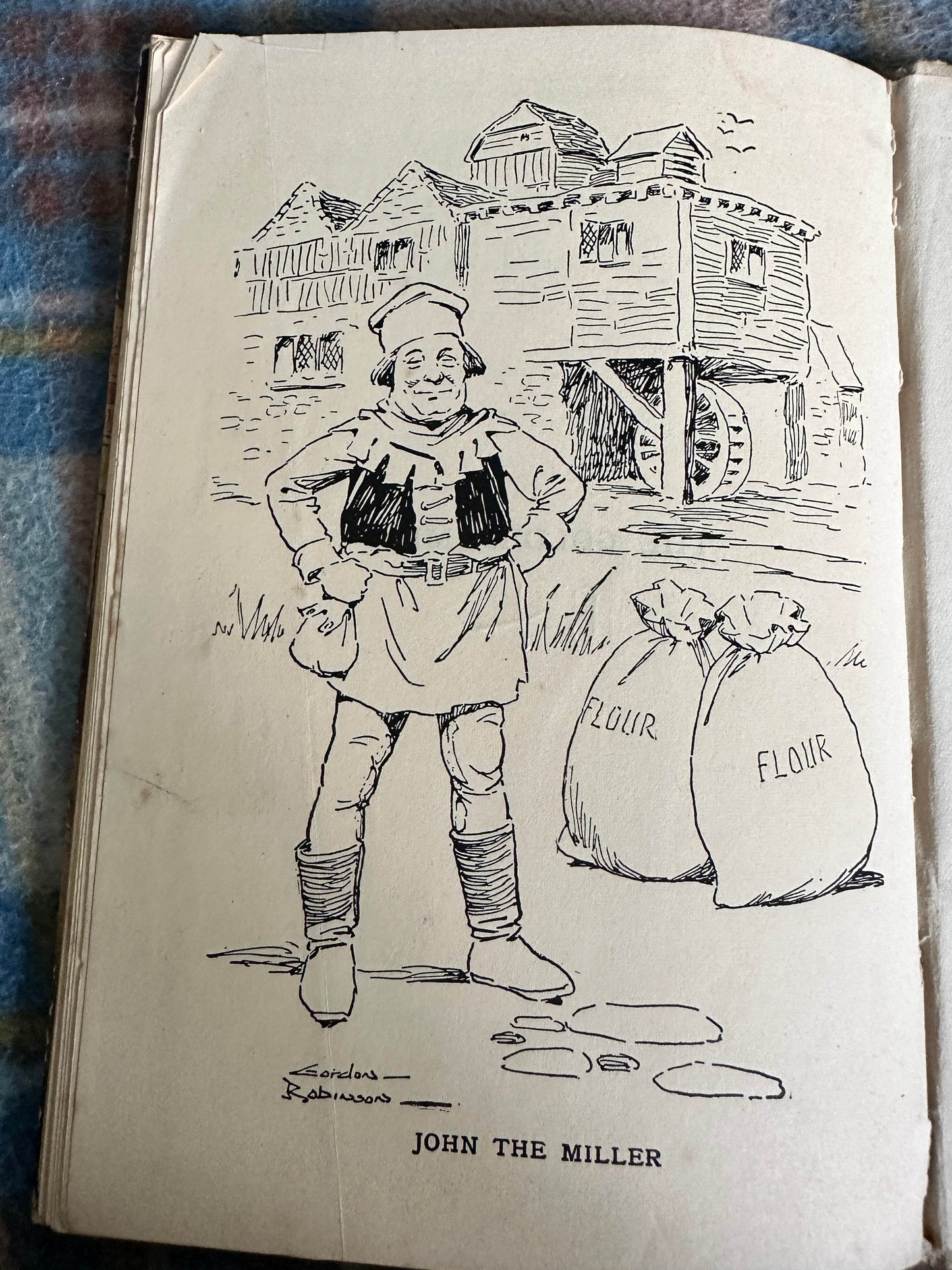 1946 The Golden Mill - Dorothy King(Gordon Robinson Illust)Blackie Easy Reader Series - Honeyburn Books (UK)