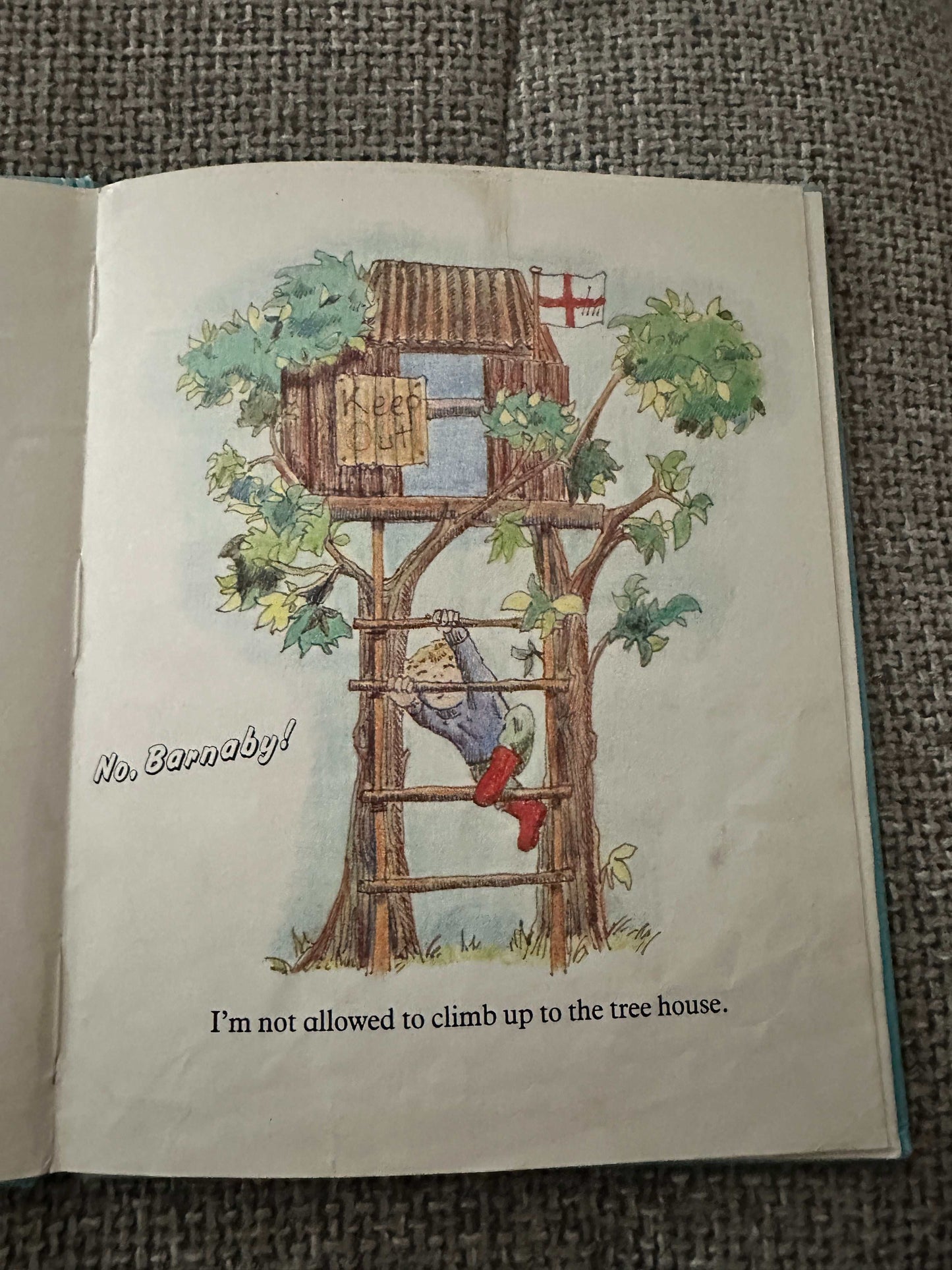 1988*1st* No, Barnaby - Tizzie Knowles (Andre Deutsch)