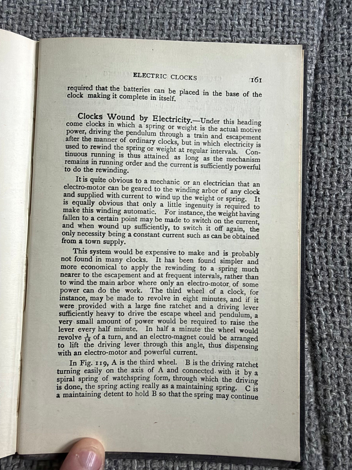 1950 Clock Repairing & Making - F. J. Garrard (Technical Press)