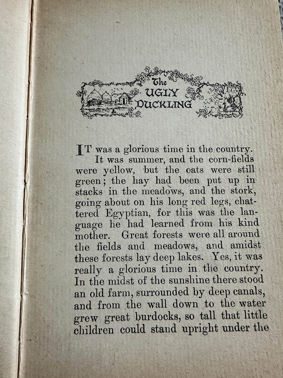 1912c The Ugly Duckling etc etc - Hans Christian Andersen(The Gem Fairy Tale Library)Raphael Tuck & Sons Ltd. - Honeyburn Books (UK)