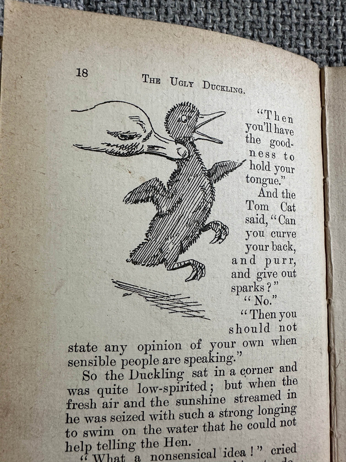 1912c The Ugly Duckling etc etc - Hans Christian Andersen(The Gem Fairy Tale Library)Raphael Tuck & Sons Ltd. - Honeyburn Books (UK)