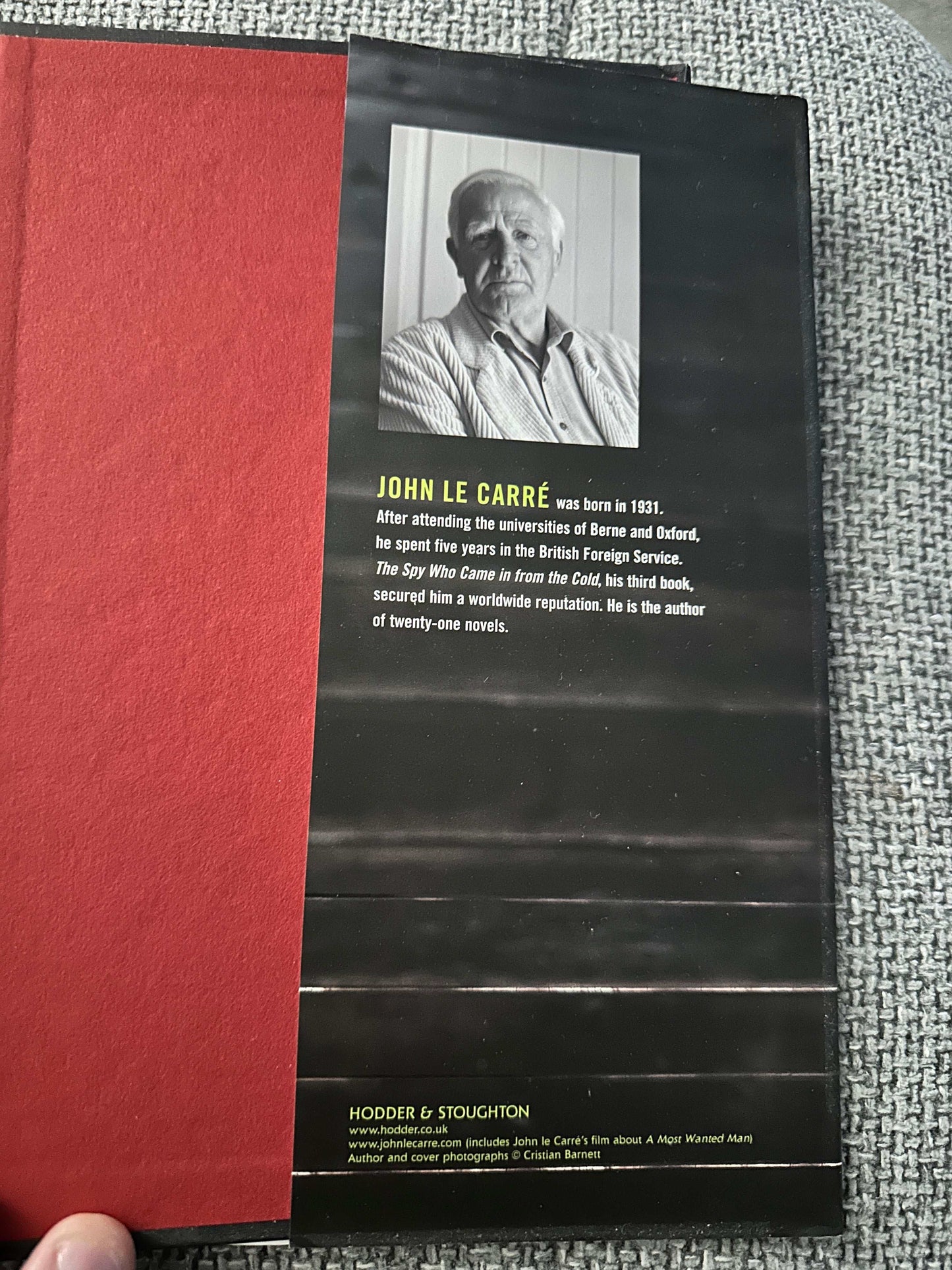 2008*Signed 1st* A Most Wanted Man - John Le Carré (Hodder & Stoughton)