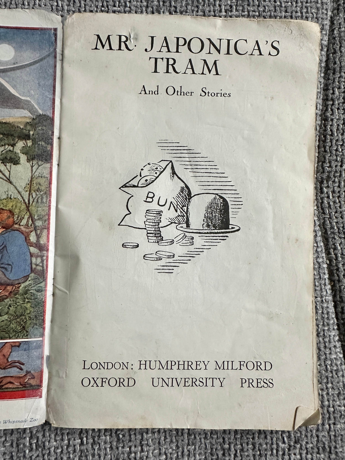 1930’s Mr. Japonica’s Tram & Other Stories(Humphrey Milford Oxford University Press) - Honeyburn Books (UK)
